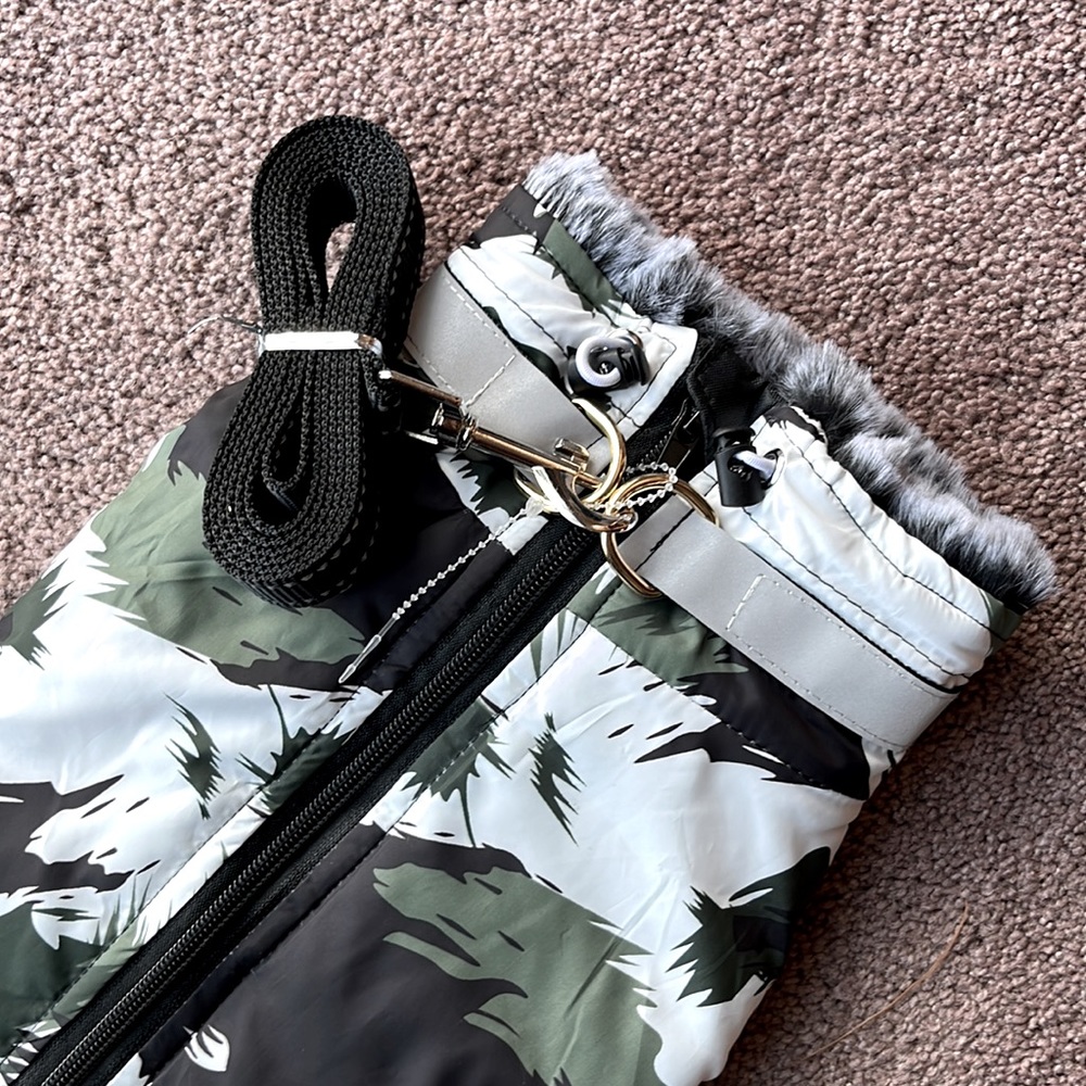 NEW Dog Vest Coat WITH LEASH
